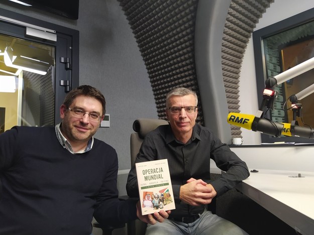 Remigiusz Półtorak i Krzysztof Kawa w studiu RMF FM /RMF FM