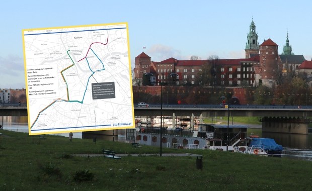 ​Remont Mostu Grunwaldzkiego w Krakowie. Jest mapa utrudnień