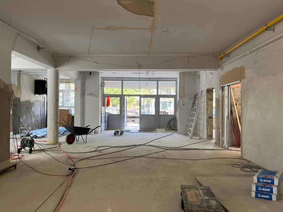 Remont szkoły w Bardzie /Martyna Czerwińska /RMF FM