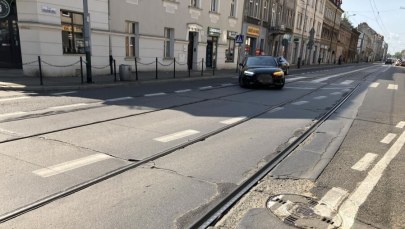 Remont torowiska na Kalwaryjskiej