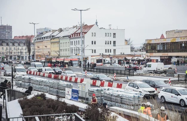 Remont w centrum Gdańska /