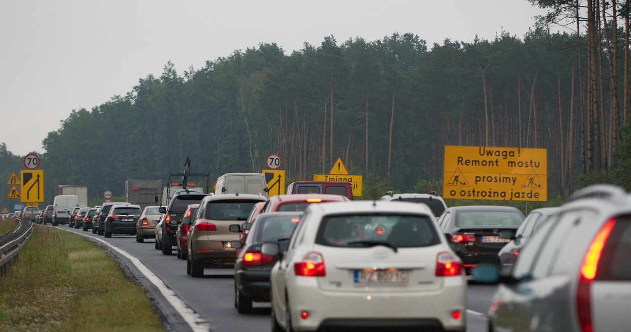 Remonty mają powodować mniejsze korki /Lech Gawuc /Reporter