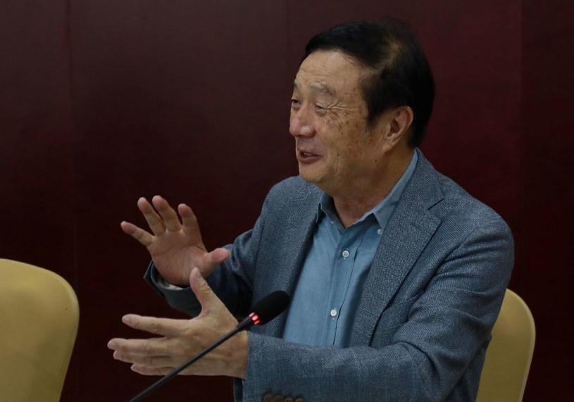 Ren Zhengfei, załozyciel i prezes Huawei /AFP