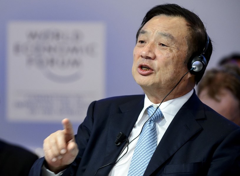 Ren Zhengfei / FABRICE COFFRINI /AFP