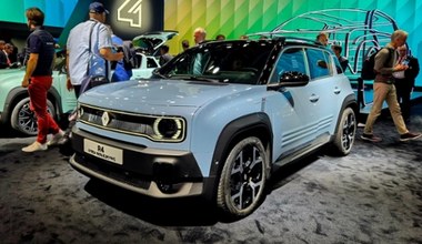 Renault 4 E-Tech ma materiałowy dach i przód za szybką. Fani oszaleją