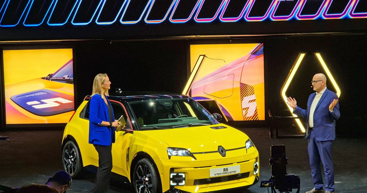 Renault 5 E-Tech było jedyną premierą salonu w Genewie 2024 /Michał Domański /INTERIA.PL