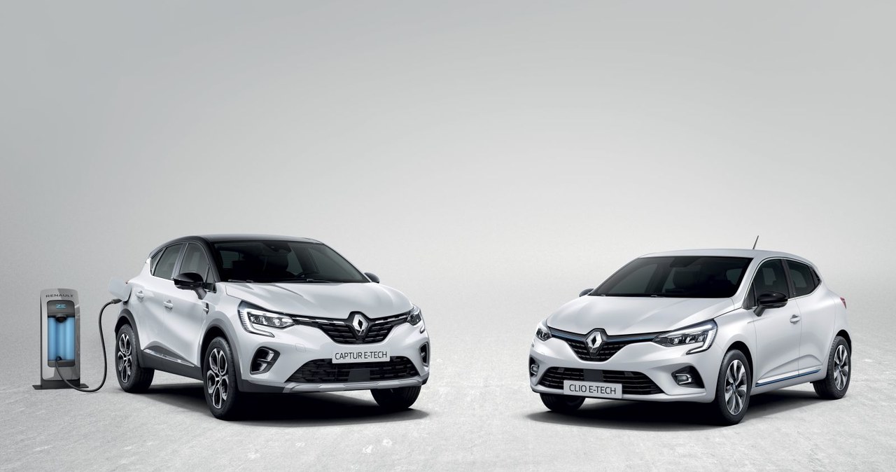 Renault Clio i Captur E-Tech /Informacja prasowa