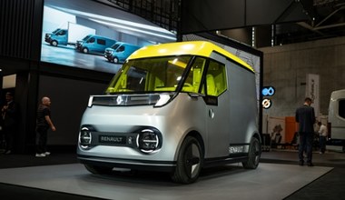 Renault Estafette pół wieku później. Ten koncept ułatwi pracę kurierom