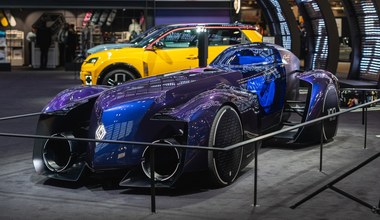 Renault Filante to "Batmobil" skrzyżowany z myśliwcem. Waży 1000 kg plus gigantyczny zasięg