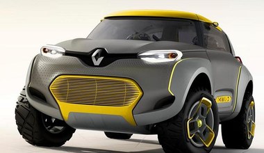 Renault Kwid Concept z dronem na dachu