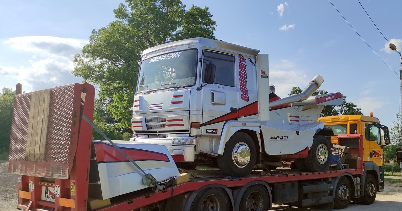 Renault R390 Turbo Intercooler Patricka Bourny / fot. Patrick Bourny Facebook /