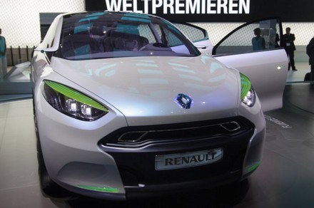Renault ZE concept fluence /INTERIA.PL