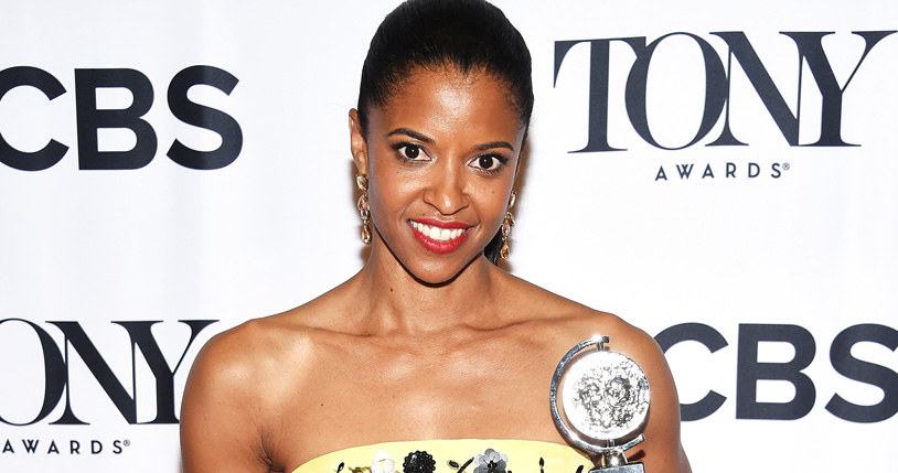 Renee Elise Goldsberry na rozdaniu Tony Awards. /Dimitrios Kambouris /Getty Images