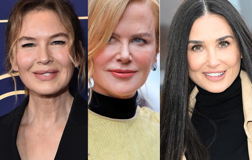 Renee Zellweger, Nicole Kidman, Demi Moore /Getty Images