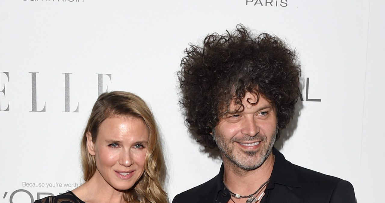 Renne Zellweger z ukochanym /Jason Merritt /Getty Images