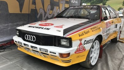 Repliką auta z lat 80. na Rajd Dolnośląski. Jak wygląda legendarne Audi Quattro?