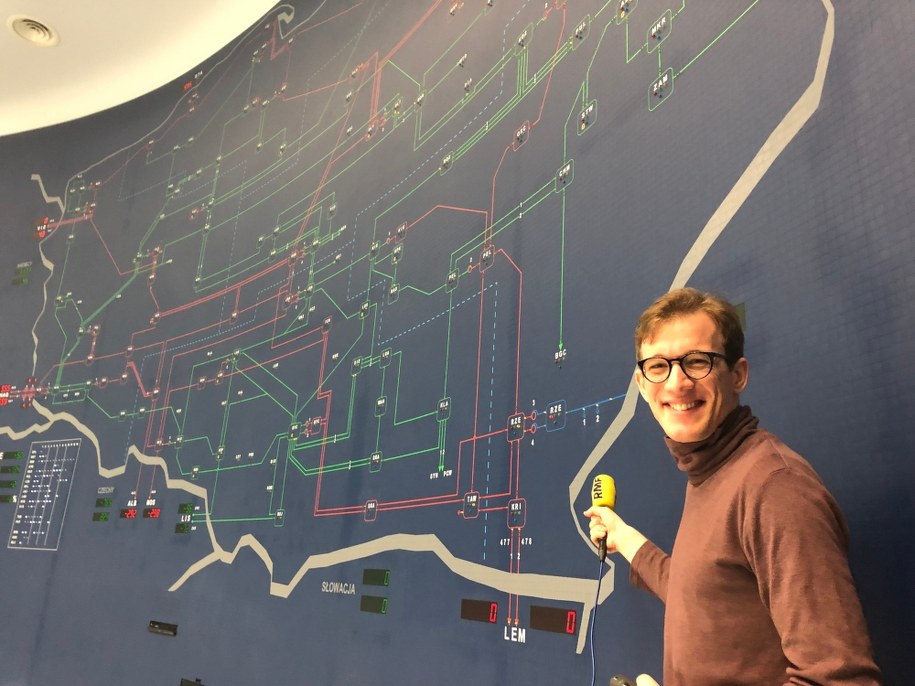 Reporter RMF FM w Krajowej Dyspozytorni Mocy /RMF FM