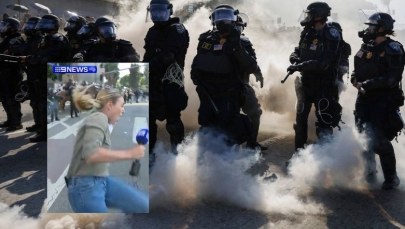 Reporterka postrzelona przez policjanta. Szokujące nagranie