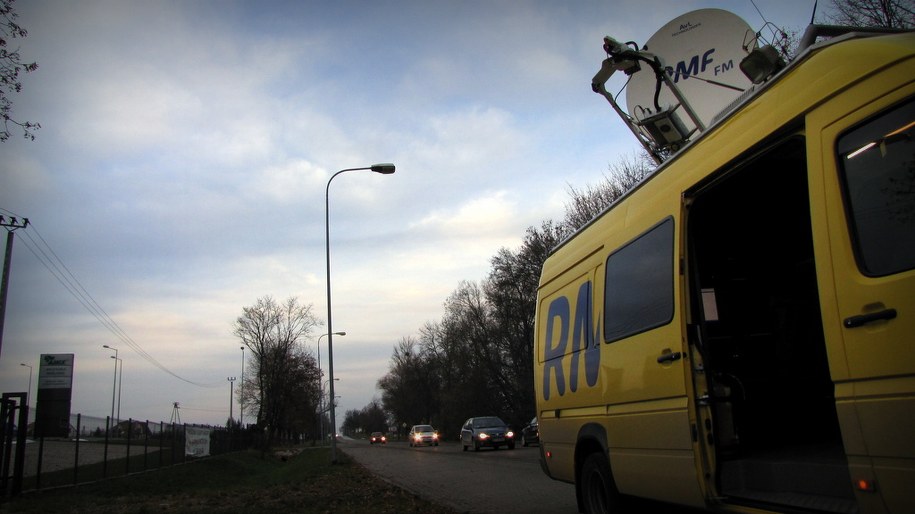 Reporterzy RMF FM na trasie w Białymstoku /Michał Dukaczewski /RMF FM
