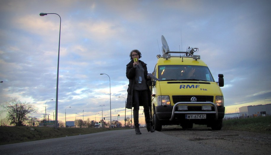 Reporterzy RMF FM specjalnie dla Was monitorują sytuację na drogach /Michał Dukaczewski /RMF FM