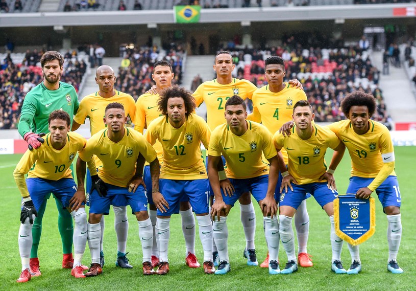 Reprezentacja Brazylii /AFP