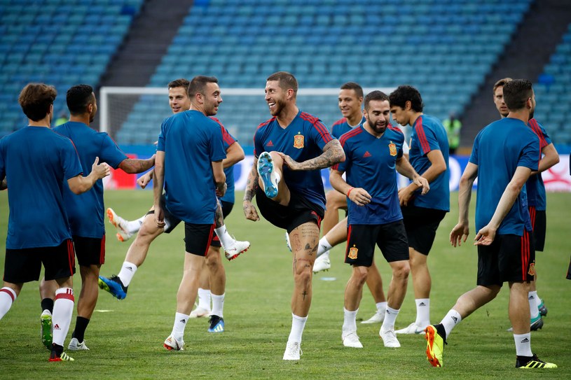Reprezentacja Hiszpanii /AFP