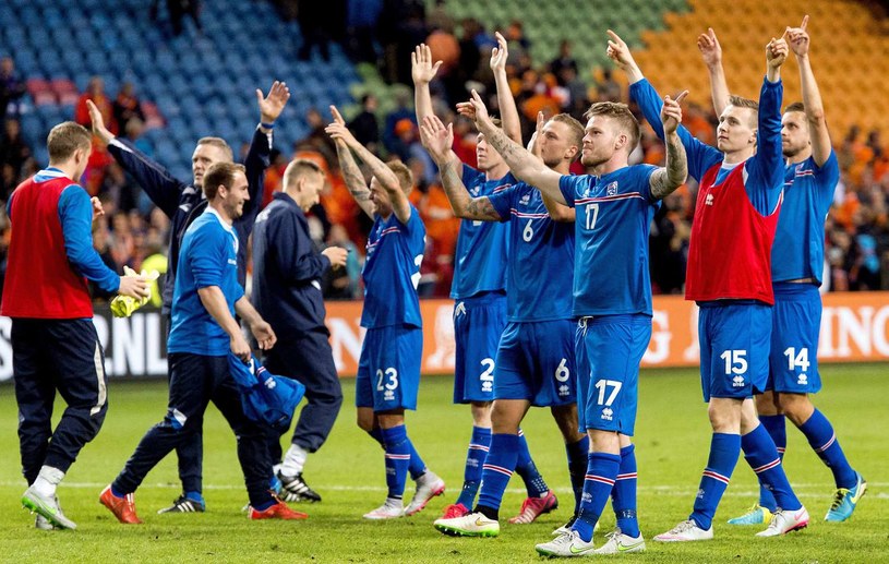 Reprezentacja Islandii /AFP