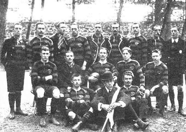 Reprezentacja Niemiec w rugby na Letnich Igrzyskach Olimpijskich, Paryż 1900 /Domena publiczna /
