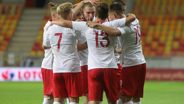 Reprezentacja Polski podczas meczu z Estonią /Artur Reszko /PAP