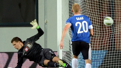Reprezentacja Polski przegrała z Estonią 0:1
