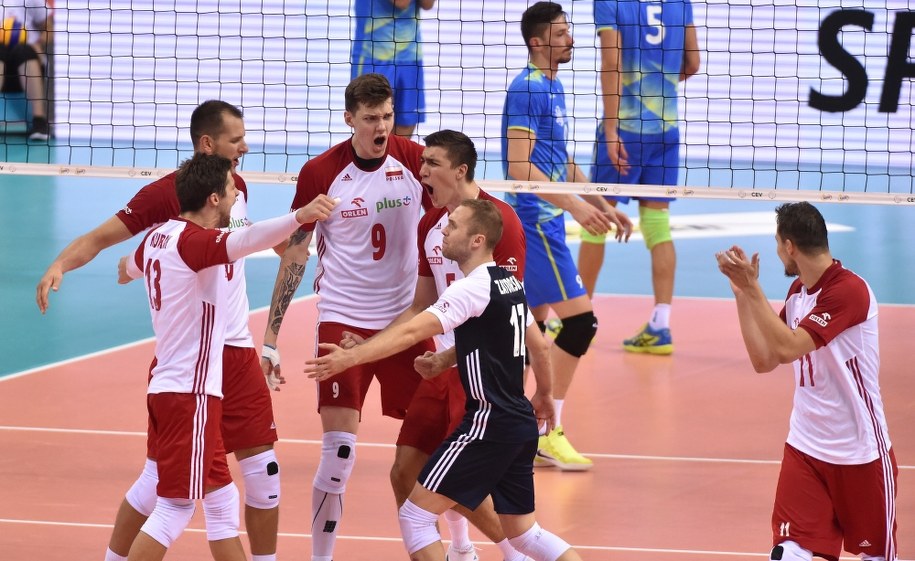 Reprezentacja Polski w piłce siatkowej /Jacek Bednarczyk /PAP