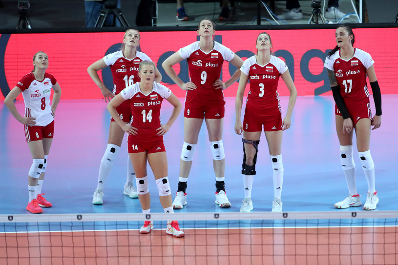 Reprezentacja Polski w siatkówce kobiet w Łodzi grała w mistrzostwach Europy /Jakub Piasecki /Newspix