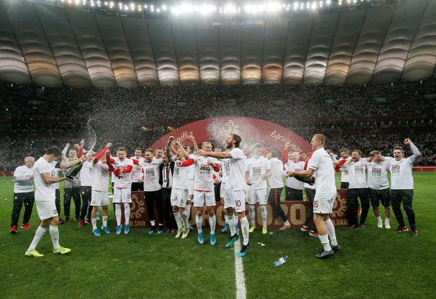 Reprezentacja Polski wygrała w meczu z Macedonią 2:0 gwarantując sobie awans do ME 2020 /Leszek Szymański /PAP
