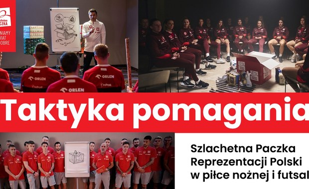 Reprezentacje Polski w piłce nożnej przygotowują Szlachetną Paczkę