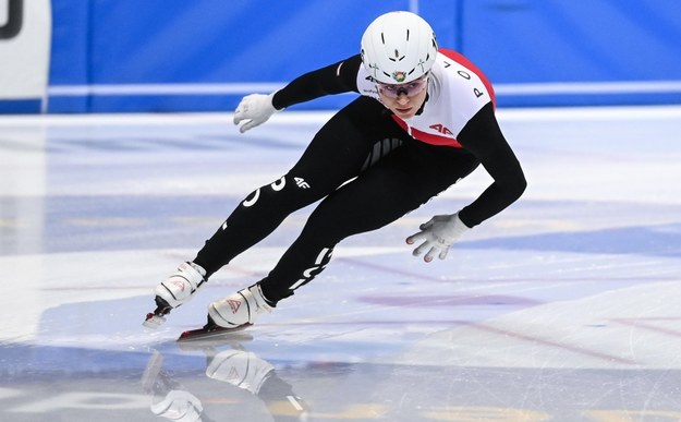 Reprezentantka Polski w short tracku Natalia Maliszewska /Paweł Skraba /PAP