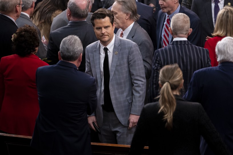 Republikanin Matt Gaetz /Nathan Posner/Anadolu Agency /AFP