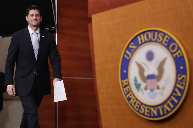 Republikański przewodniczący Izby Reprezentantów Paul Ryan /AFP
