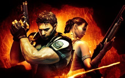 Resident Evil 5 - fragment okładki z gry /gram.pl