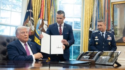 Resort obrony zmieni nazwę? Trump złożył podpis