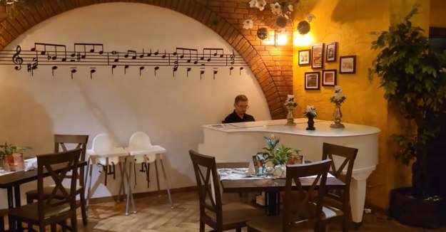 Restauracja "Muzyczna" w Głuchołazach /Beniamin Piłat /RMF FM