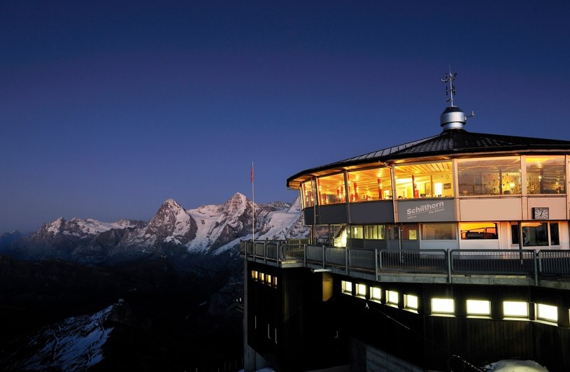 Restauracja Piz Gloria kręci się wokół własnej osi /Switzerland Tourism