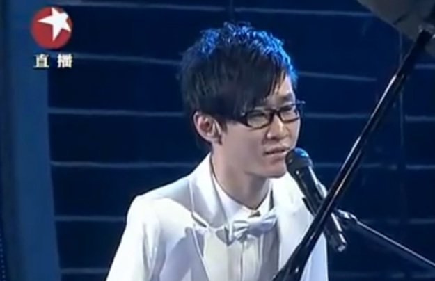 Rewelacyjny Liu Wei podczas finału chińskiego "Mam talent" /