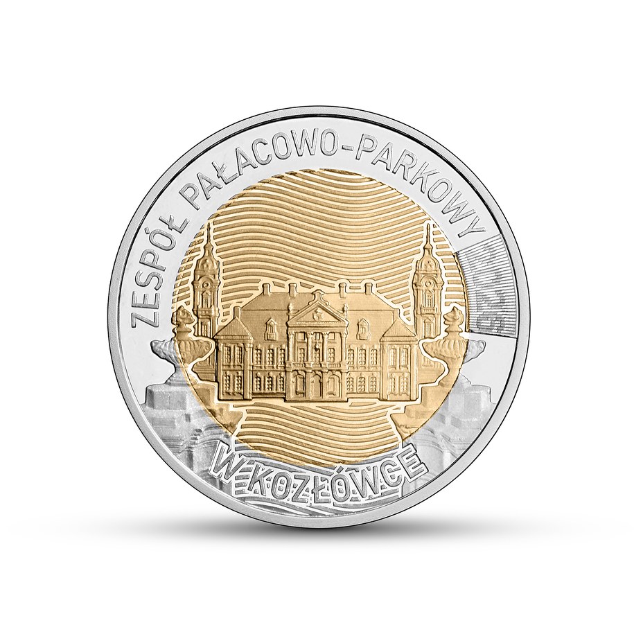 Rewers nowej monety okolicznościowej z serii "Odkryj Polskę" /Narodowy Bank Polski