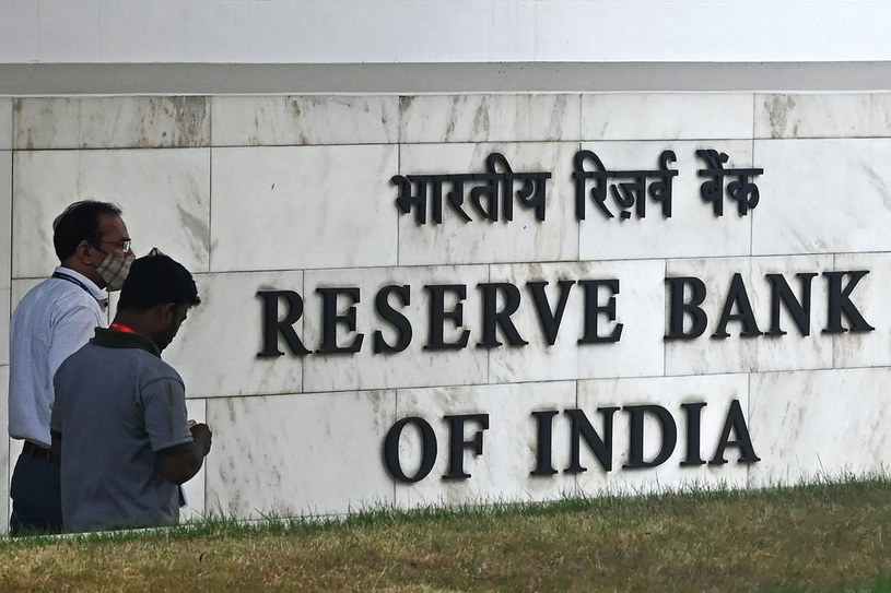 Rewolucja na indyjskim rynku płatności. Nz. bank centralny Indii w Bombaju /AFP