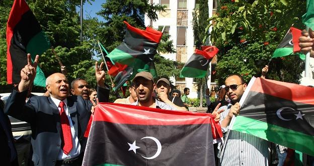 Rewolucjoniści w Libii /AFP