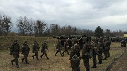 Rezerwiści przypomnieli sobie żołnierską dolę