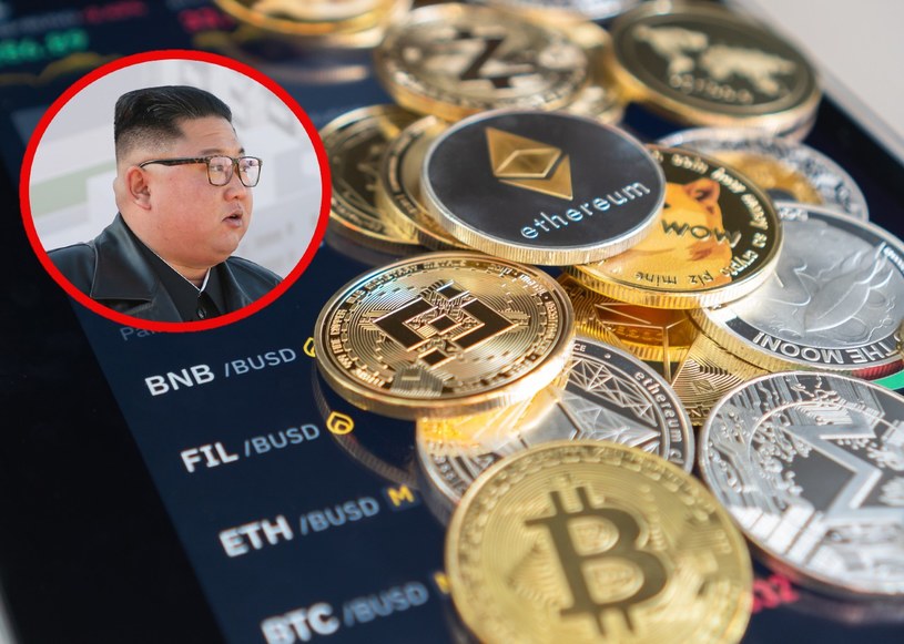 Reżim Kim Dzong Una kradnie kryptowaluty /Getty Images/API/Gamma-Rapho /123RF/PICSEL