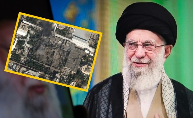 Rezydencja przywódcy Iranu obrócona w gruzy. Jest zdjęcie z satelity