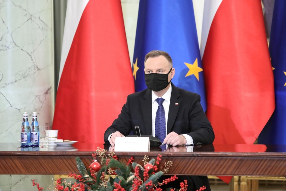 rezydent RP Andrzej Duda podczas uroczystości powołania 10-osobowej Rady ds. Rolnictwa i Obszarów Wiejskich / 	Leszek Szymański    /PAP