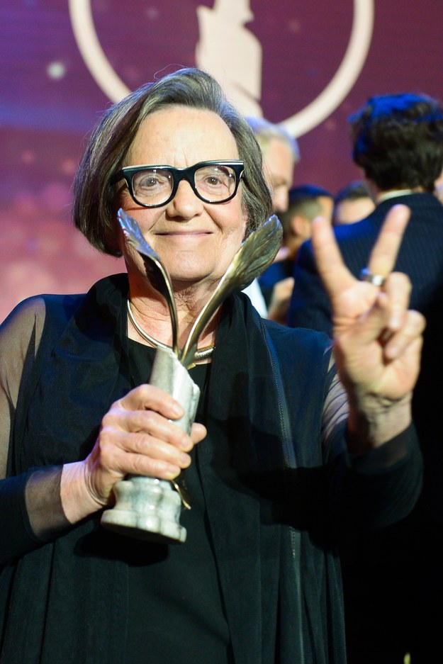 Reżyser Agnieszka Holland podczas 26. Gali Polskich Nagród Filmowych Orły 2024 / 	Marcin Obara  /PAP